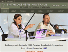 Tablet Screenshot of entheogenesis.org